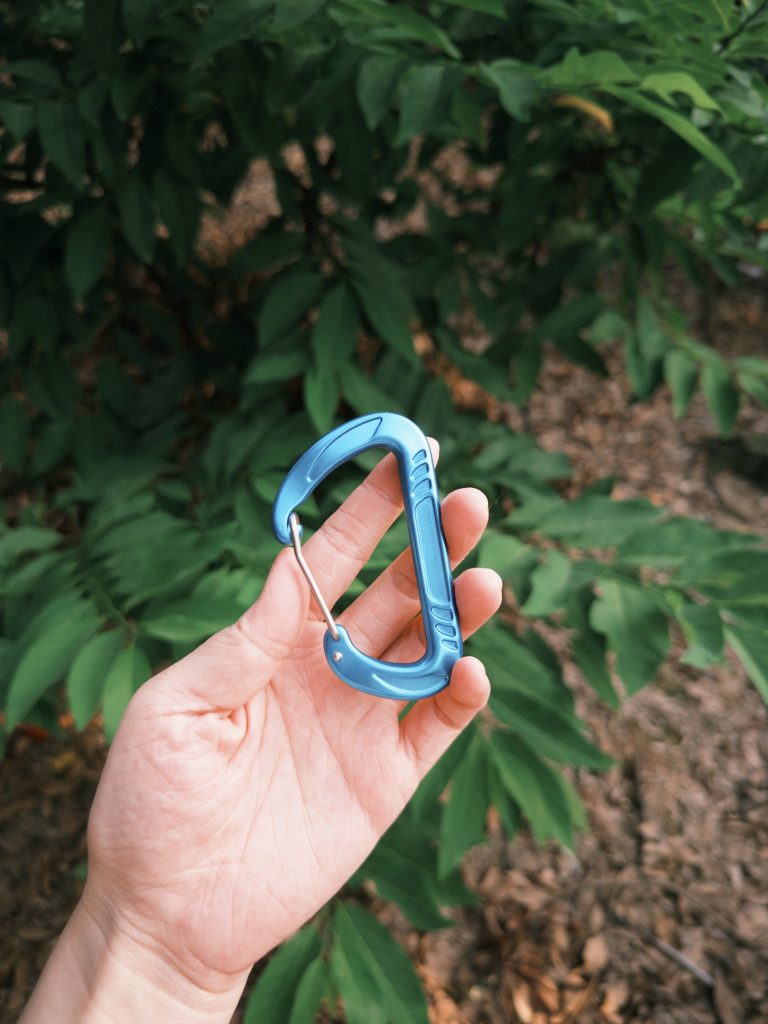 Wire‑gate carabiner Carabiner
