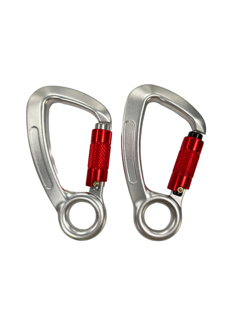 A2304TN Silver Aluminum Climbing Carabiner