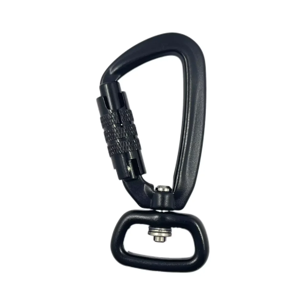 What are the difference between our carabiners and swivel snap hooks