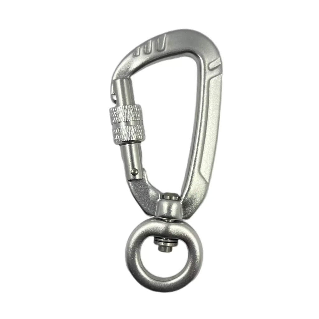 What are the difference between our carabiners and swivel snap hooks